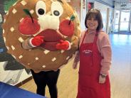 Mrs. Susie and Pie Mascot