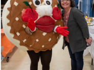 pie masot and city secretary lauren grayson