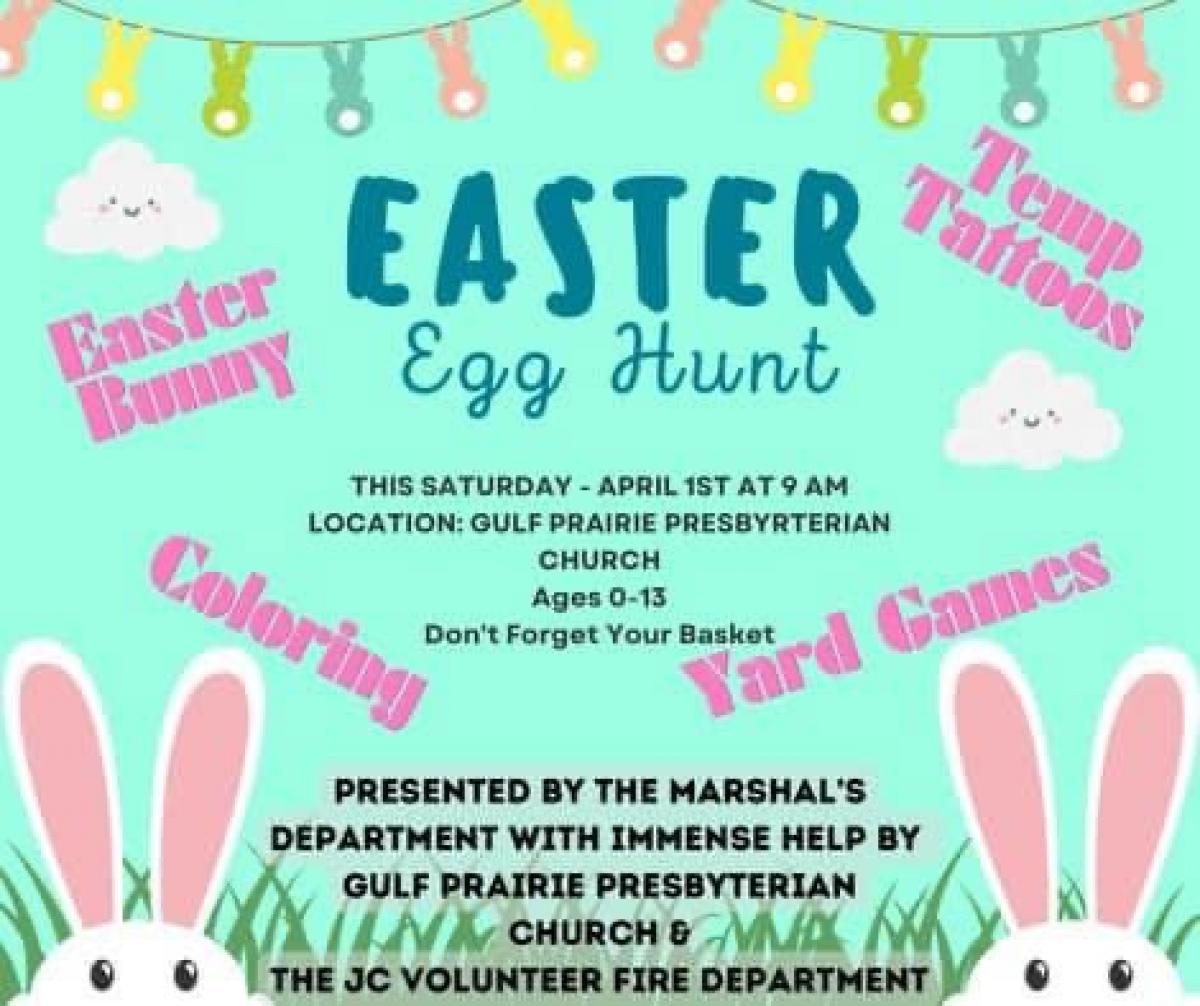 Jones Creek Easter Egg Hunt