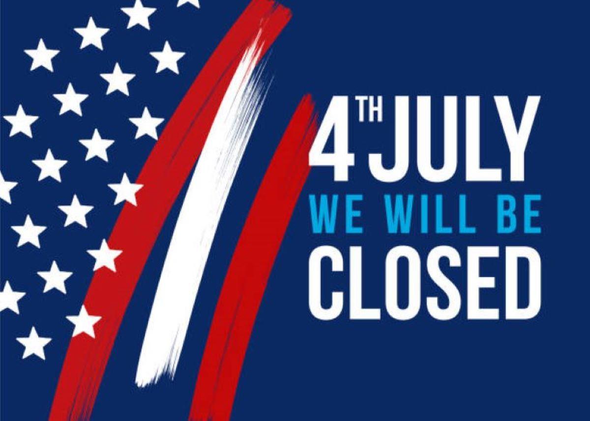 Closed for Independence Day
