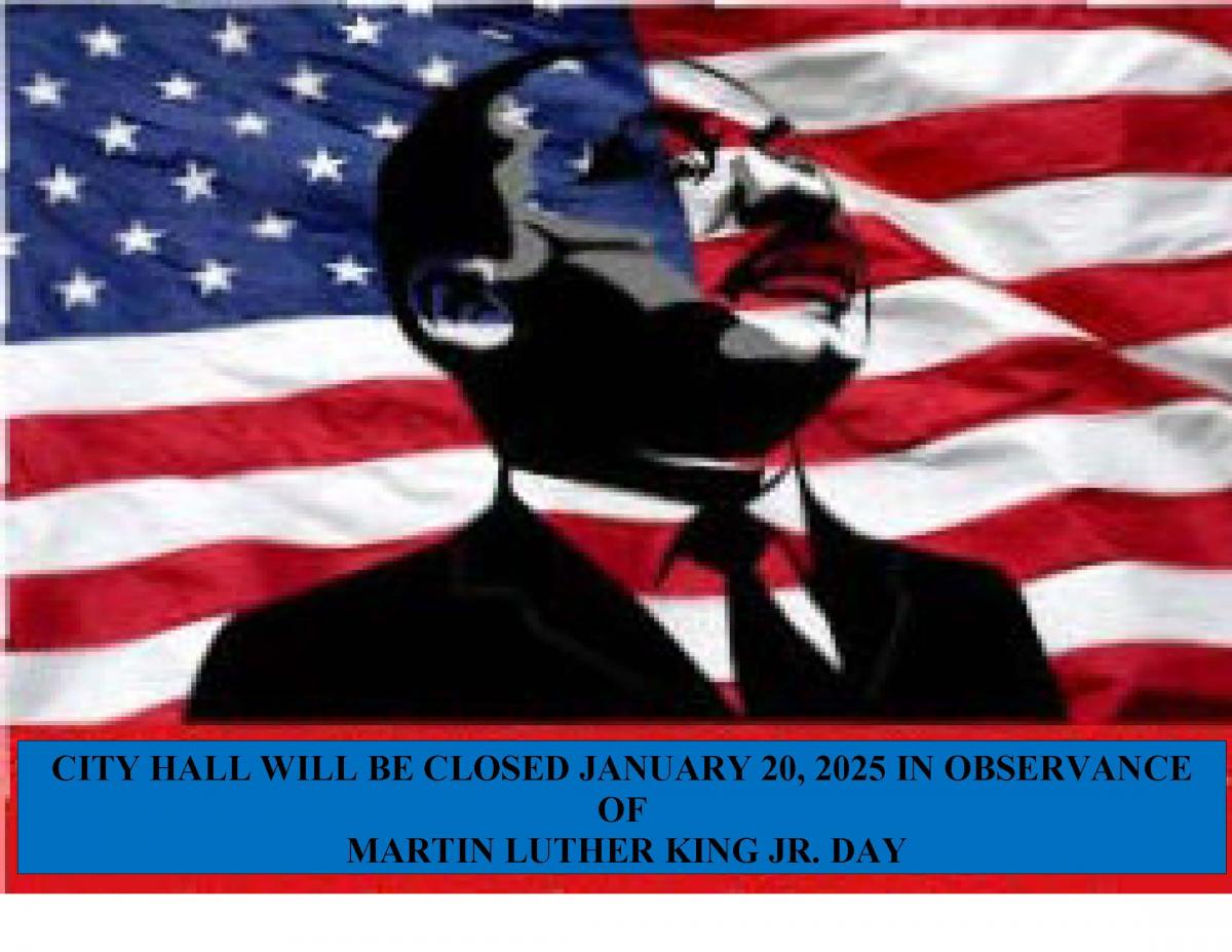 Closed in Observance of MLK Jr